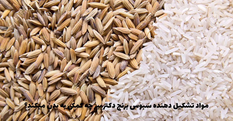 مواد تشکیل دهنده سبوس برنج دکتر بیز چه کمکی به بدن میکند؟